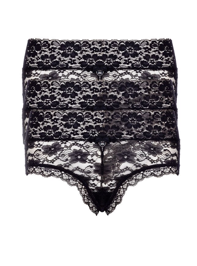 3 pack Lia lacey shorts