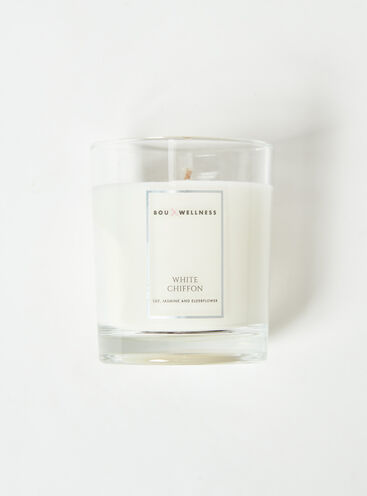 White Chiffon candle