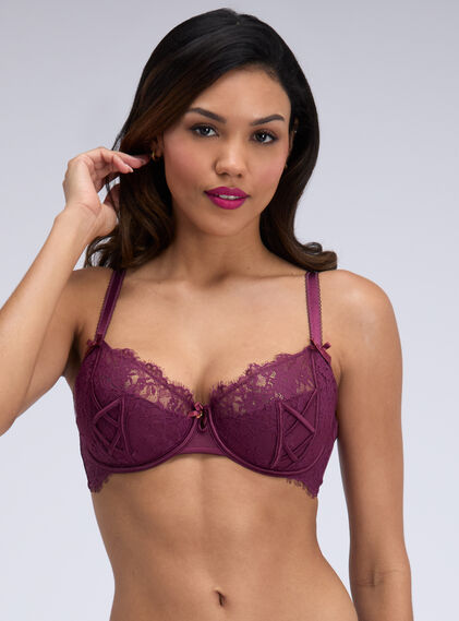 Alva lace balconette bra