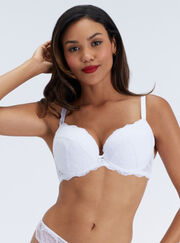 Mollie padded plunge bra