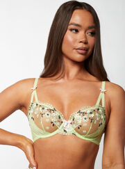 Rachel unpadded balconette bra