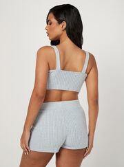 Maya ribbed shorts