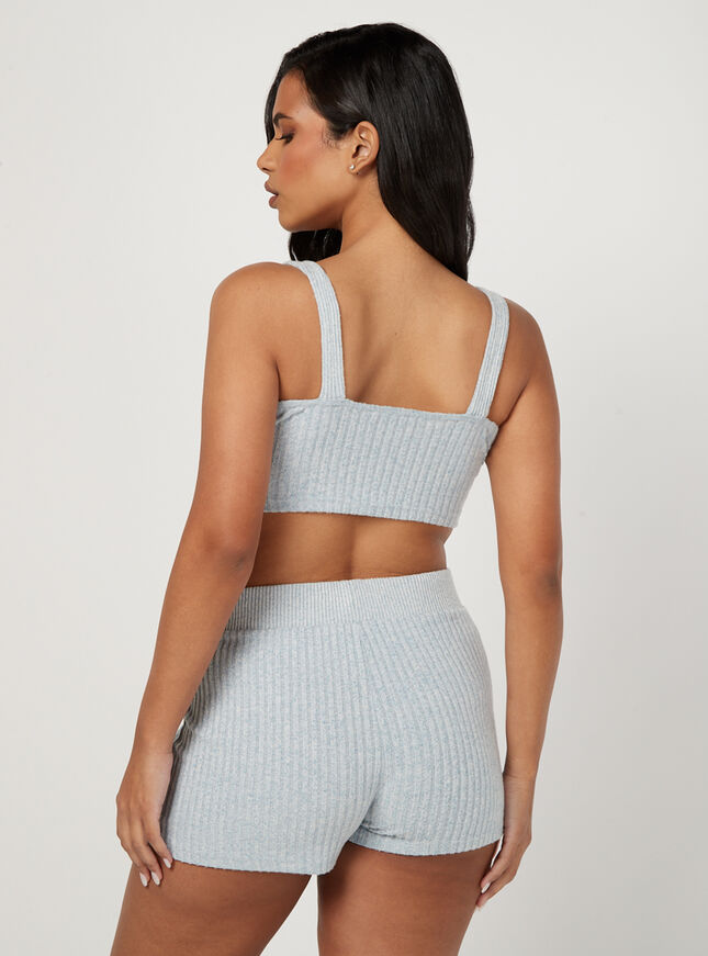 Maya ribbed shorts