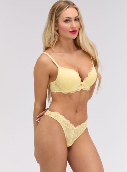 Aliyah plunge push-up bra