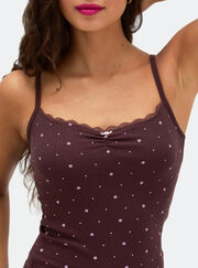 Daisy pointelle short pyjama set