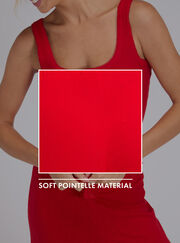 Pointelle button vest and pant pyjama set