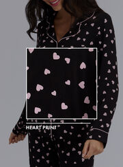 Heart modal pyjama set
