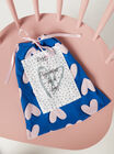 Large heart fleece pyjamas in a bag