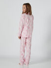 Kid's snowflake fleece pyjamas in a bag