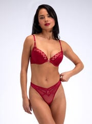 Josephina embroidered thong