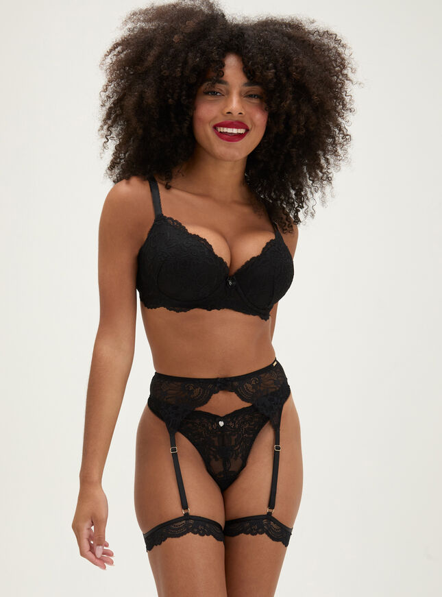 The Icon lace leg harness
