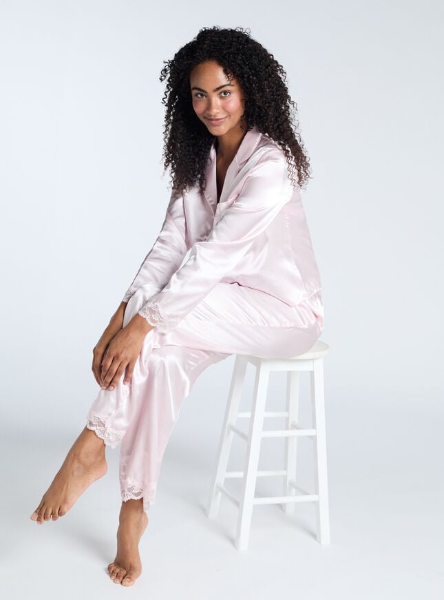 Amelia satin pyjama set