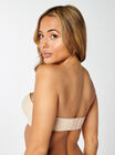 Strapless plunge push up bra