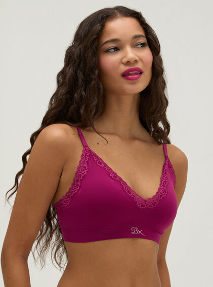 2 pack lace plunge seamless bralettes