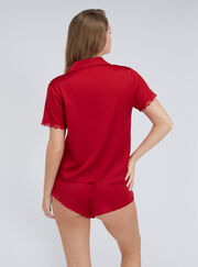 Kaya satin short pyjama set