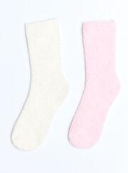 2 pack cosy socks in a box