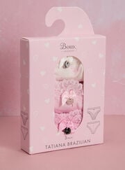 3 pack Tatiana print brazilian knickers