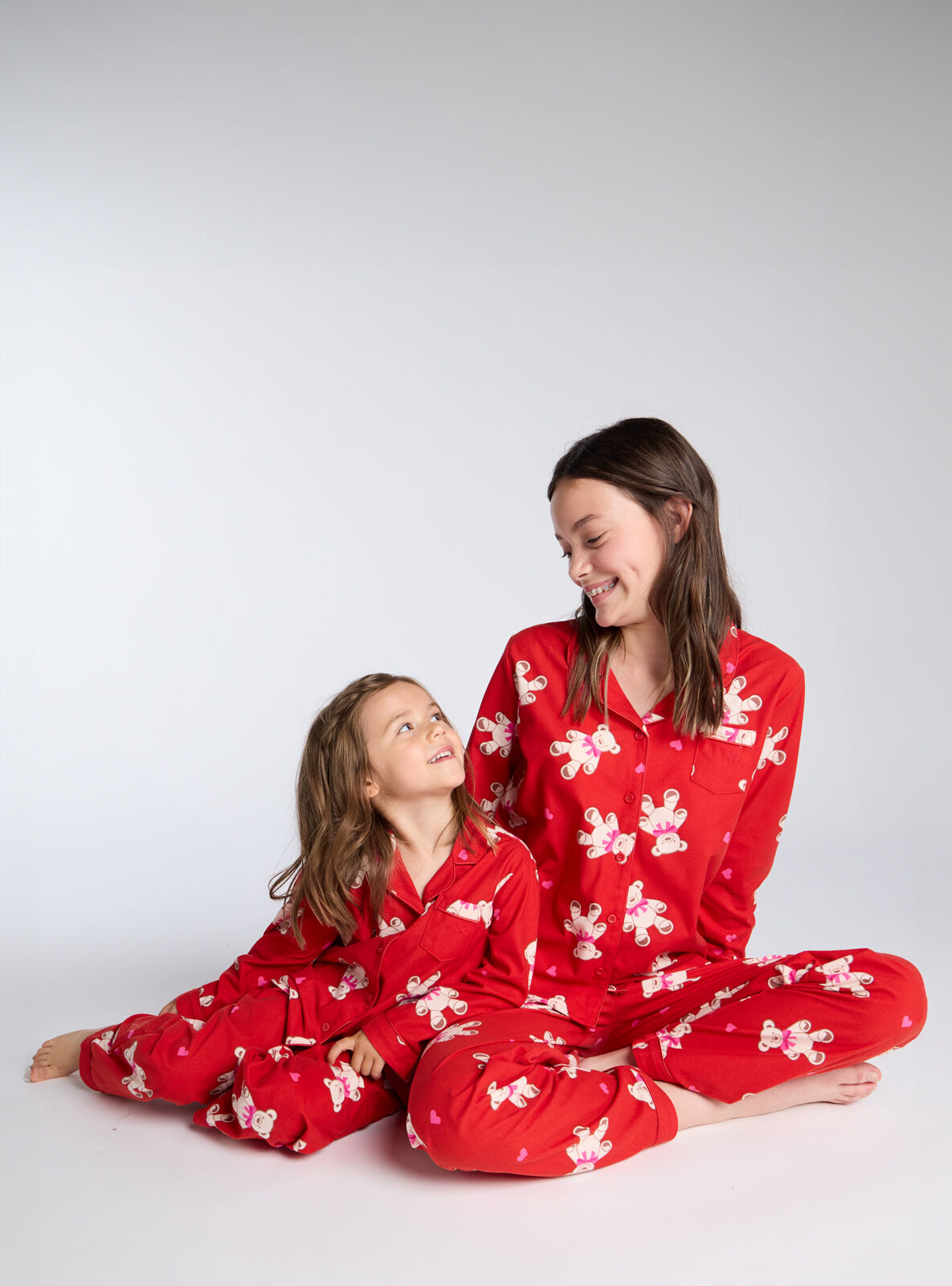 Red teddy nightwear on sale