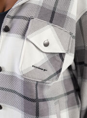 Check fleece shirt