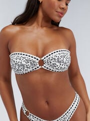 Samoa bandeau bikini top
