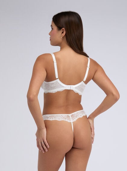 Calla embroidered balconette bra