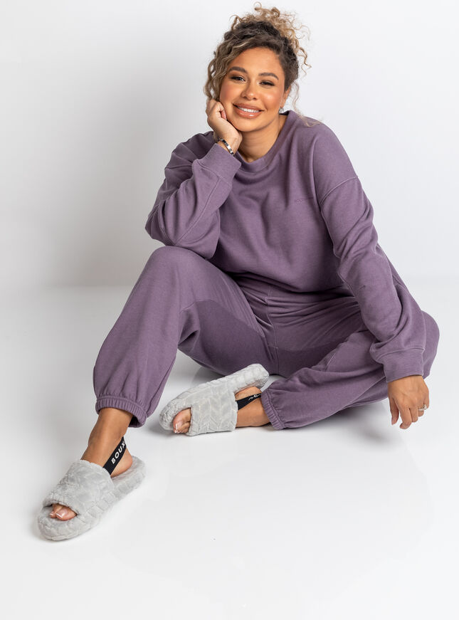Boux lounge washed sweatshirt