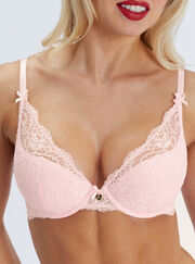 Amber lace plunge bra