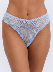 Maia lace thong