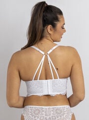 Sorelle longline lace bra