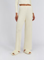 Pointelle pyjama trousers