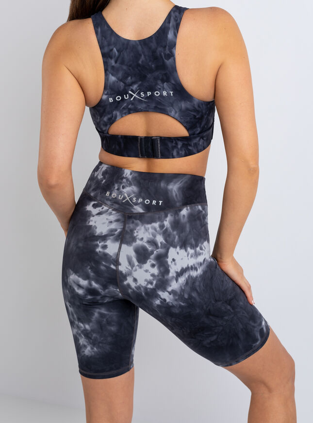 Boux Sport tie dye cycling short