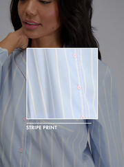 Stripe cotton pyjama set