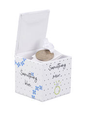 Wedding day good luck six pence