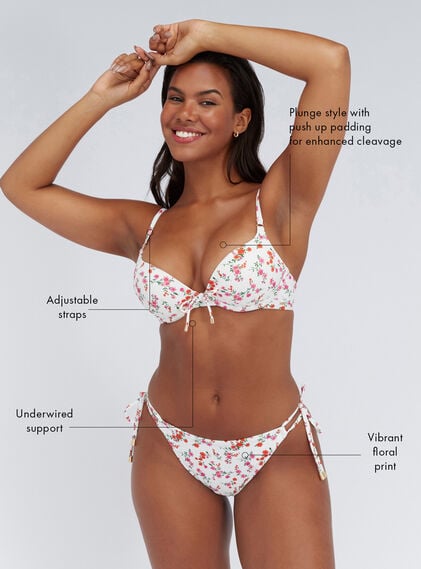 Fiji push up bikini top