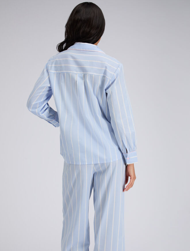 Stripe cotton pyjama set
