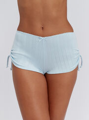 Pointelle pyjama shorts