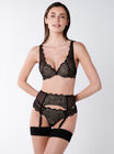 Black plain top hold ups