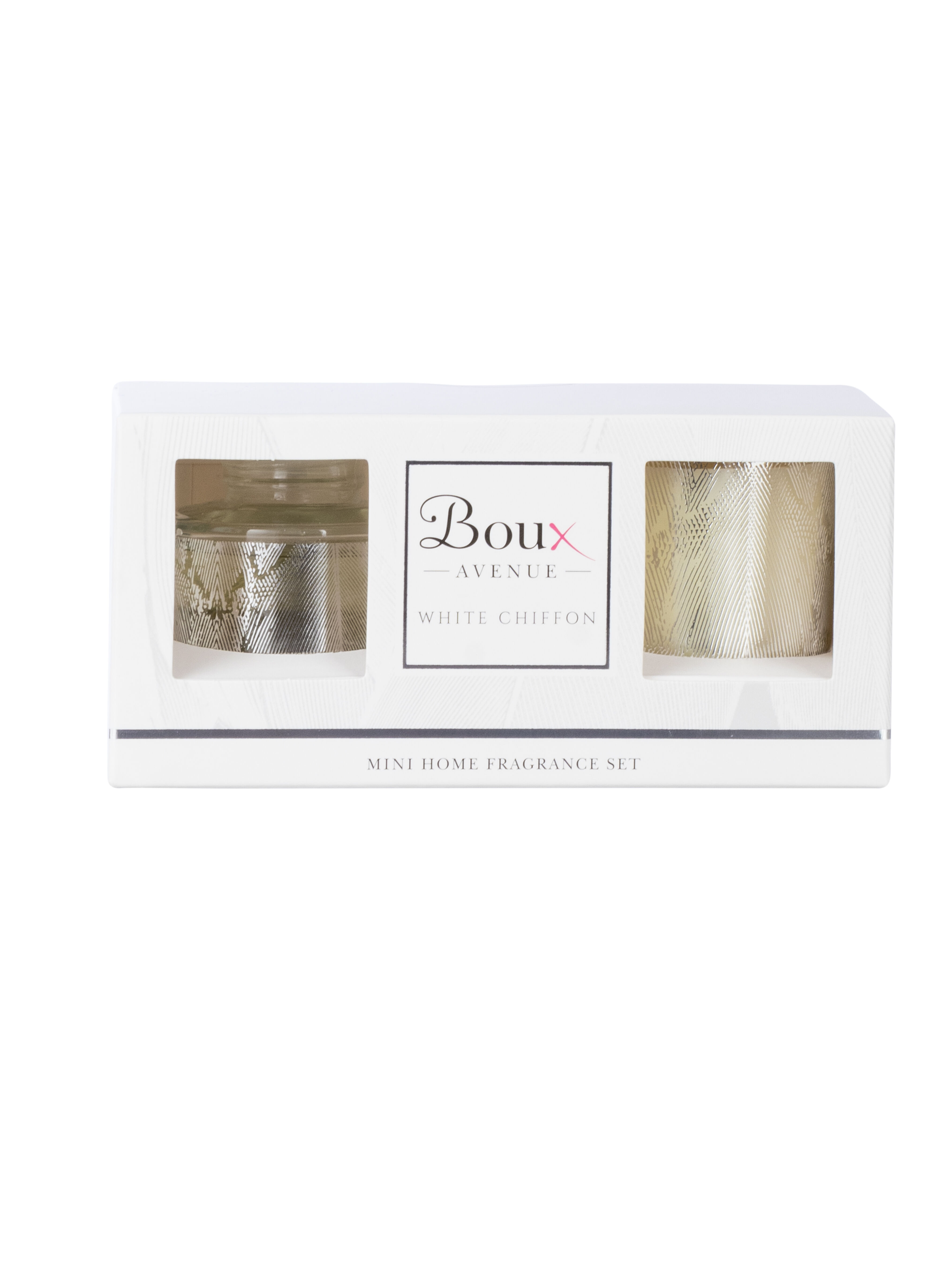 Boux Avenue White chiffon mini home fragrance set - White - OS