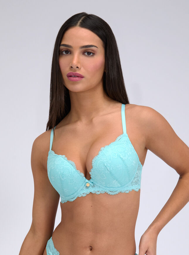 Aliyah plunge push-up bra