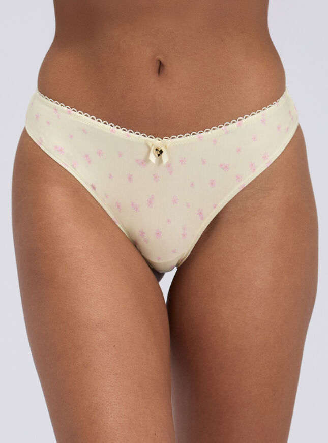 Freya floral brazilian knickers