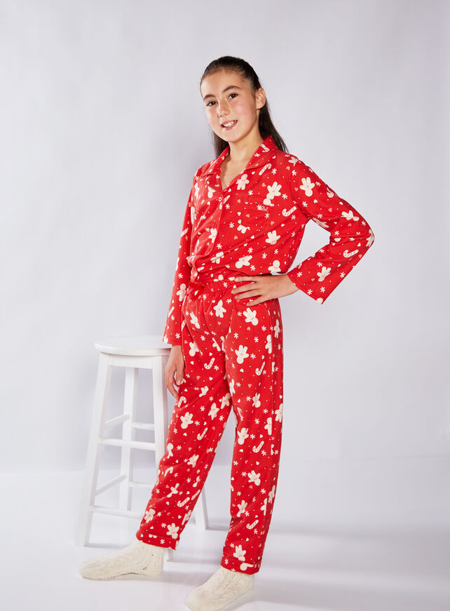 Mini Gingerbread pyjamas in a bag
