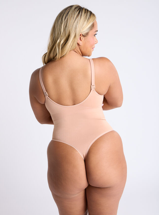 Smoothing built-in support bodysuit