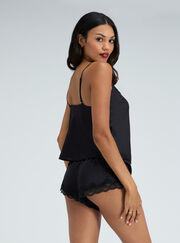 Amelia matte satin cami set