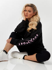 Boux Sport longline hoodie
