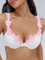 Sardinia plunge bikini top