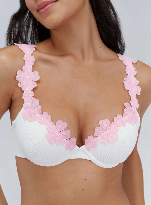Sardinia plunge bikini top