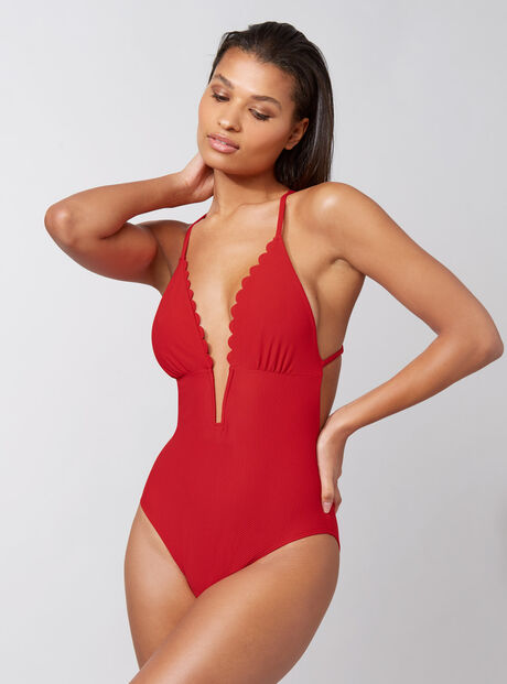 Asmara plunge swimsuit