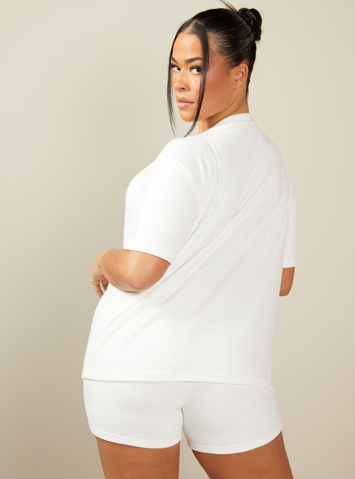 Bx Towelling Lounge T-shirt And Shorts 
