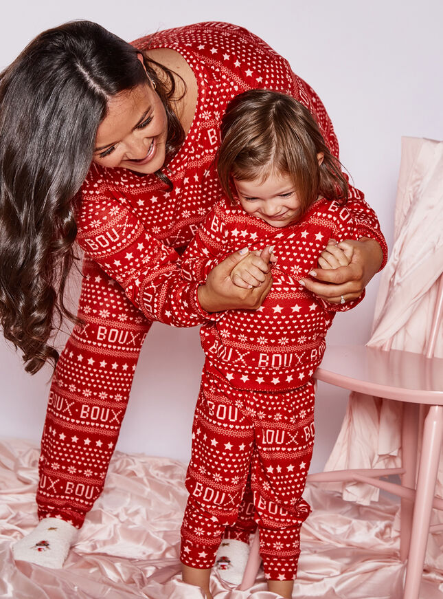 Mini Boux fairisle twosie pyjamas