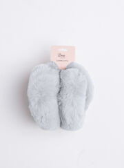Fluffy oversized earmuffs